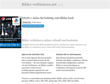Tablet Screenshot of bilder-verkleinern.net